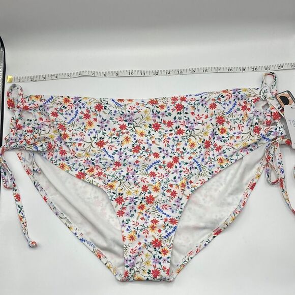 Women's Highwaist Side Cut Out Swim Bottom Swimsuit Bathing Suit Size 3X - Picture 2 of 8